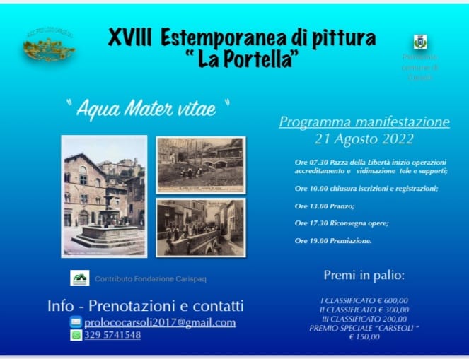 Estemporanea " la Portella" Carsoli