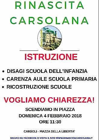 Rinascita Carsolana-Scuole