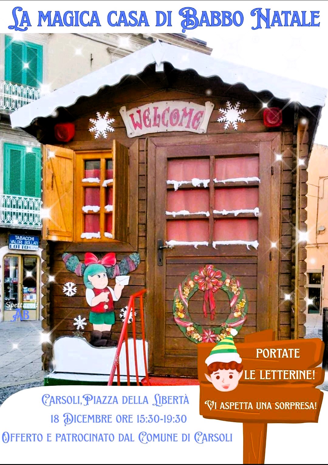 la casa di Babbo Natale