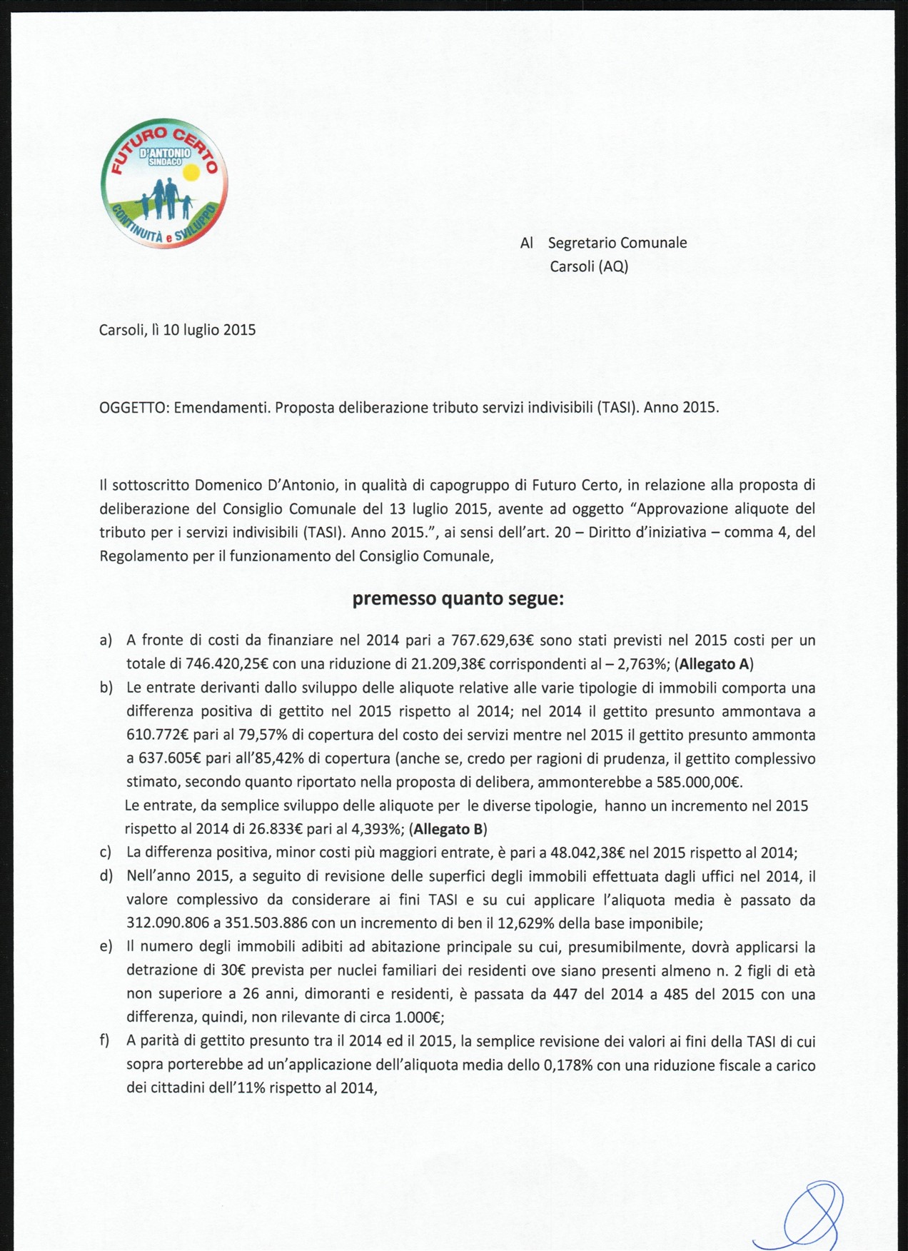 Emendamento1