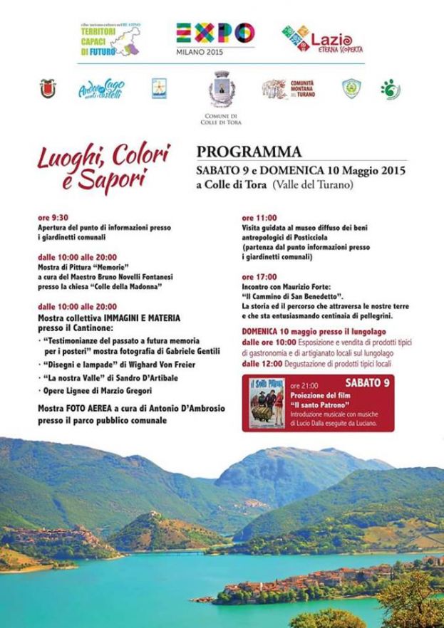FINE SETTIMANA DI " LUOGHI,COLORI E SAPORI" A COLLE DI TORA