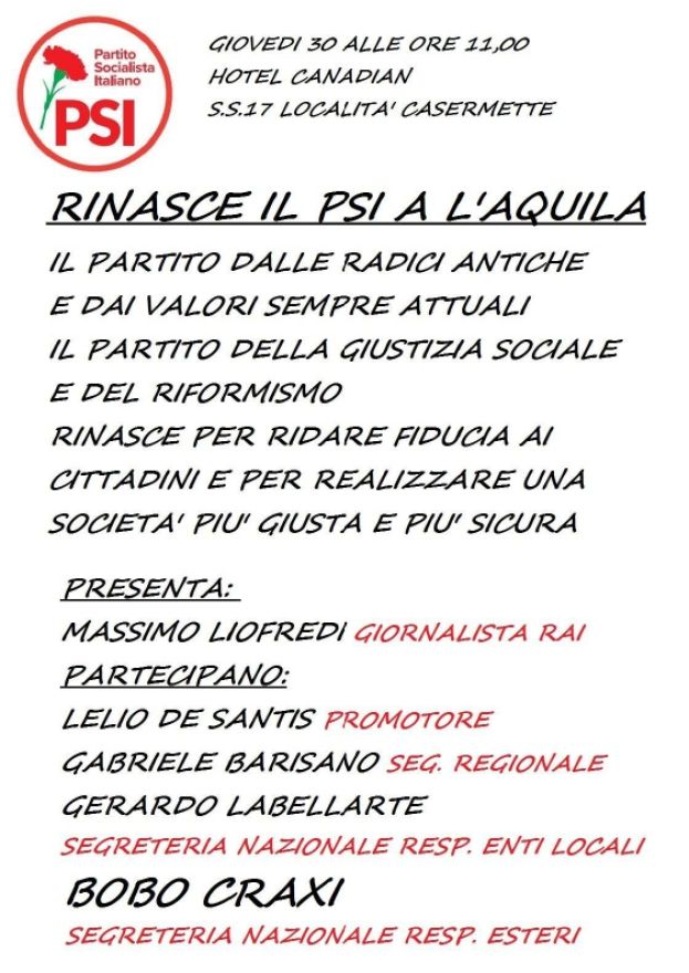 Locandina Evento