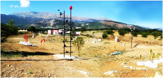 Giardino della memoria-l’angolo delle piccole stelle, Villaggio d’arte dei Bambini, Fossa