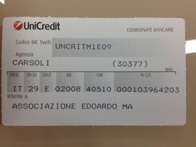 CARSOLI,ASSOCIAZIONE EDOARDO MARCANGELI:ECCO COME SOSTENERLA