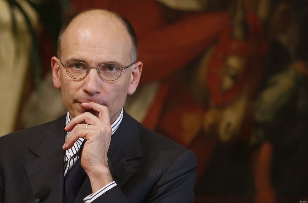 Il neo segretario del Pd Letta
