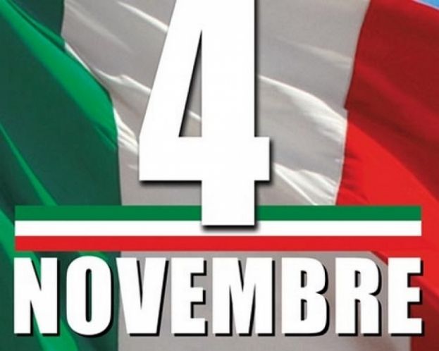 4NOVEMBRE,FESTA DELL’UNITA’ NAZIONALE E GIORNATA DELLE FORZE ARMATE