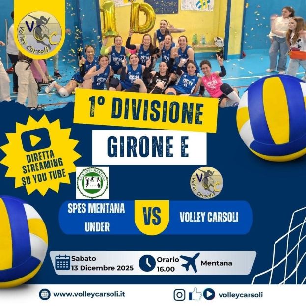 Volley Carsoli , prima divisione