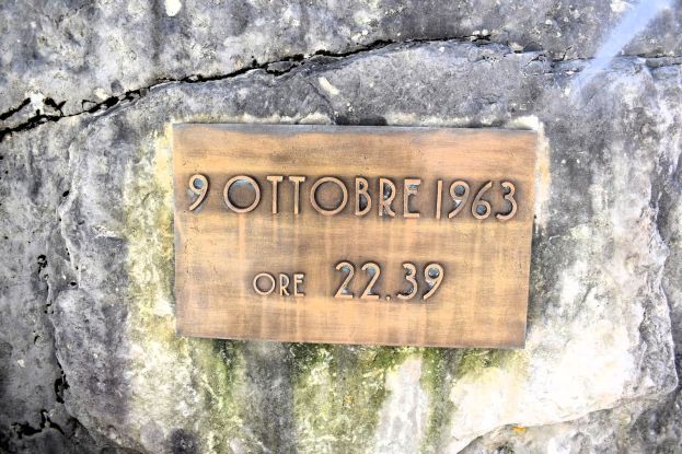 62ESIMO ANNIVERSARIO DEL DISASTRO DEL VAJONT