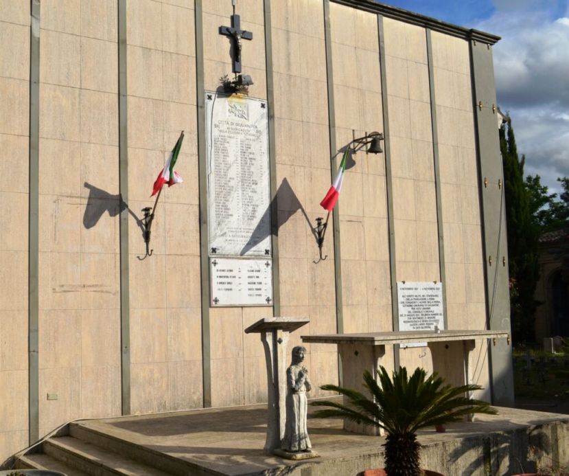 Lapide cimitero di Giulianova