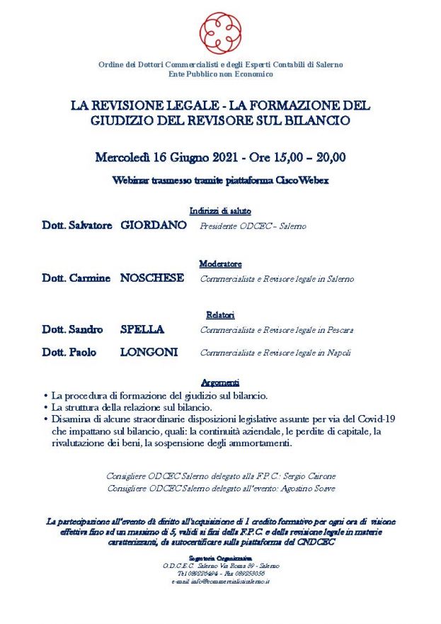 Locandina Evento