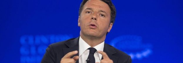 RENZI: "CANONE RAI ABBASSATO A 100 EURO, SI PAGHERÀ IN BOLLETTA. IL PIL CRESCERÀ DELL'1%"