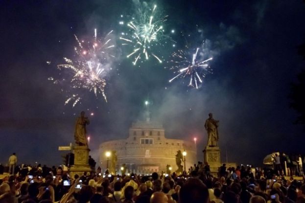 SAN PIETRO E PAOLO 2015 COL SOLE:ASSAGGIO DI VACANZE PER I ROMANI