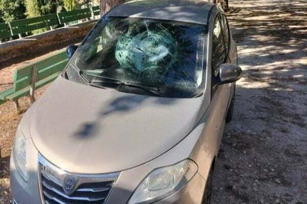 Auto danneggiata