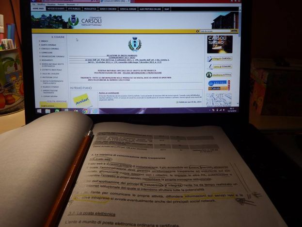 CARSOLI,"GIORNATE PURTROPPO INVISIBILI"