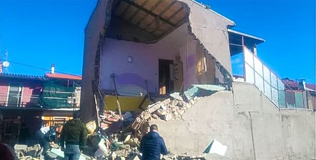 La casa devastata