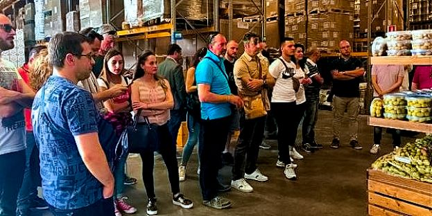 Imprenditori in visita a Madama Oliva