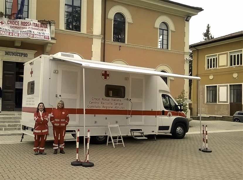 GRANDISSIMA PARTECIPAZIONE PER LA RACCOLTA DI SANGUE ORGANIZZATA DALLA CROCE ROSSA ITALIANA COMITATO LOCALE DI CARSOLI