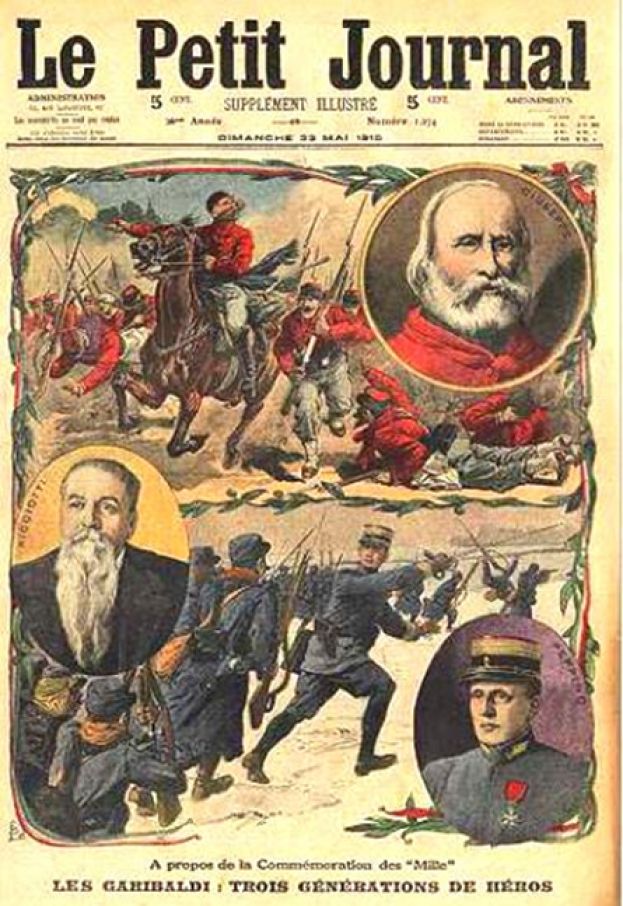 Garibaldi, Tre Generazioni di Eroi
