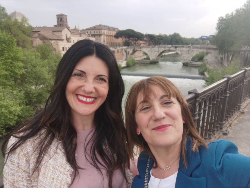 Nicoletta Di Santo e Carola Profeta