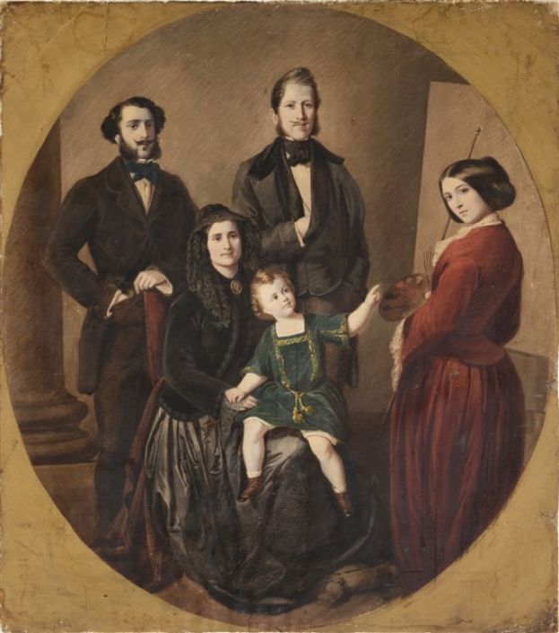 GAGGIOTTI-RICHARDS Emma_La Famiglia Gaggiotti Richards_1853 ca (1) (560 x 634)