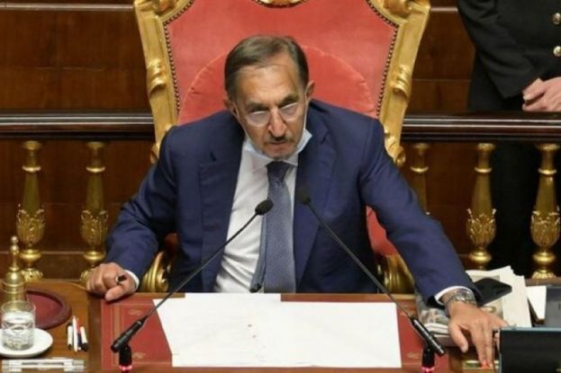 Il Presidente del Senato Ignazio La Russa