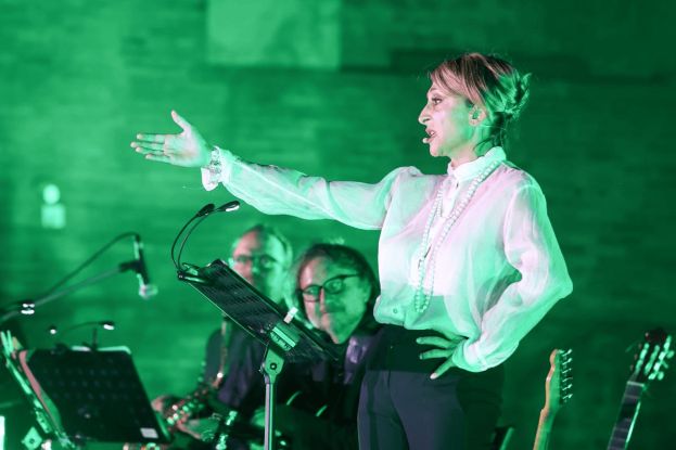 Paola Minaccioni L_URLO DI ROMA_ph. Via Ufficio Stampa Flautissimo_Teatro Palladium 2024_2025