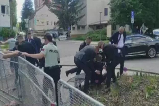 Arresto dell'attentatore