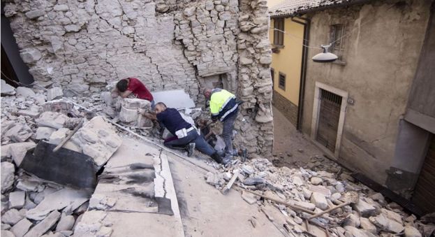 Terremoto, Macerie