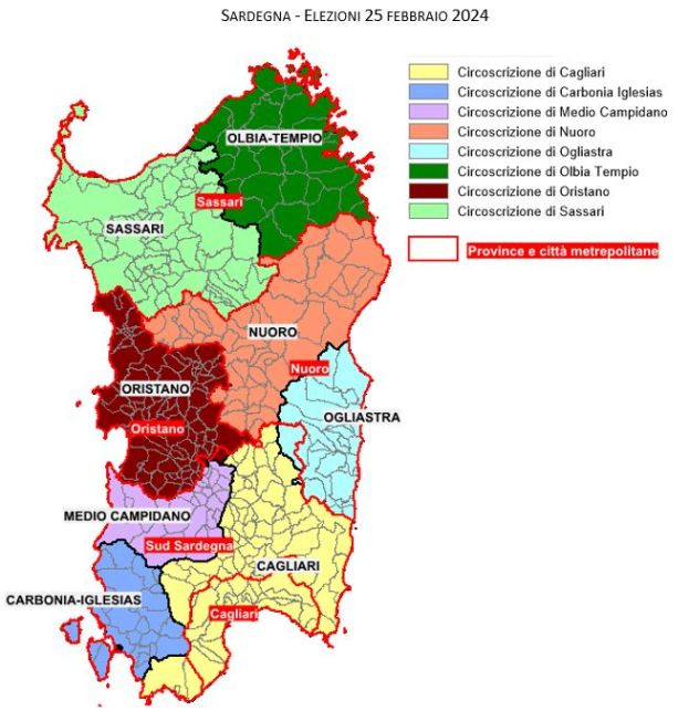 Sardegna, elezioni