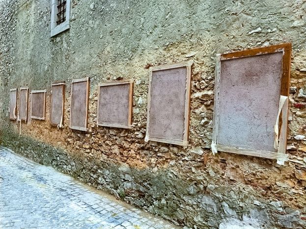 Intonaci a Tufo di Carsoli