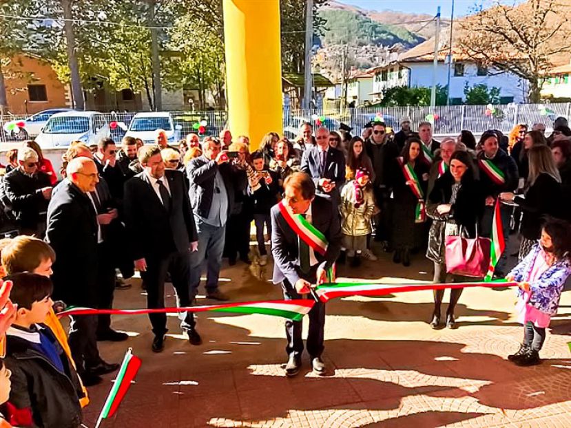 Momenti dell'inaugurazione