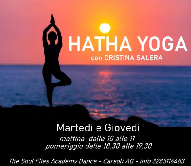CARSOLI - AL VIA IL NUOVO CORSO DI HATHA YOGA CON CRISTINA SALERA