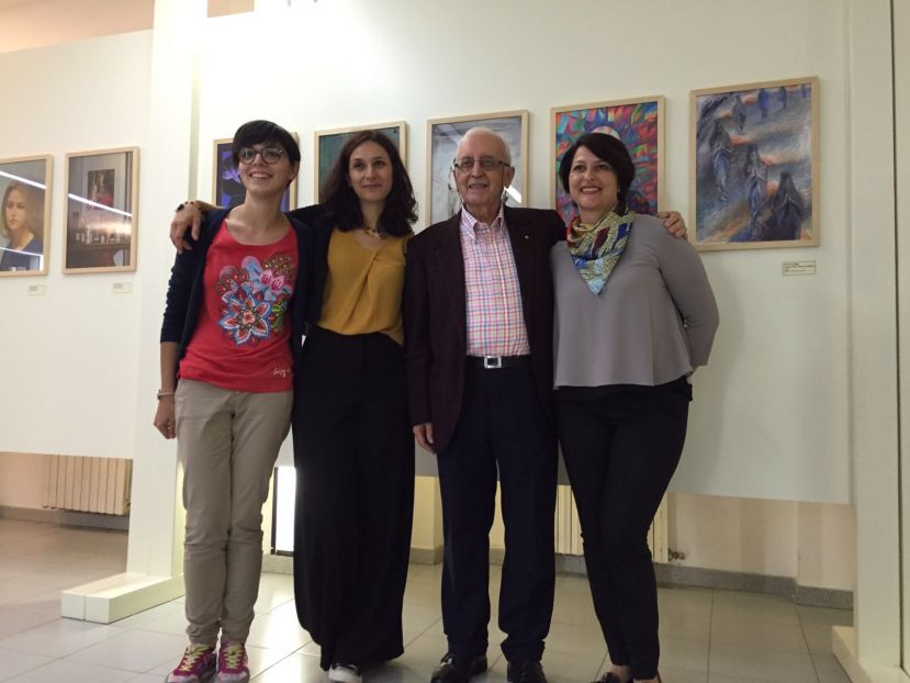 Paglione e il direttivo Ama