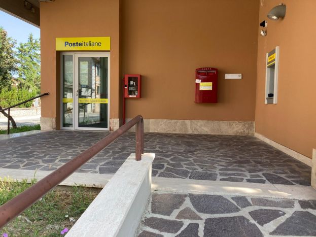 L'ufficio postale di Rocca di Mezzo