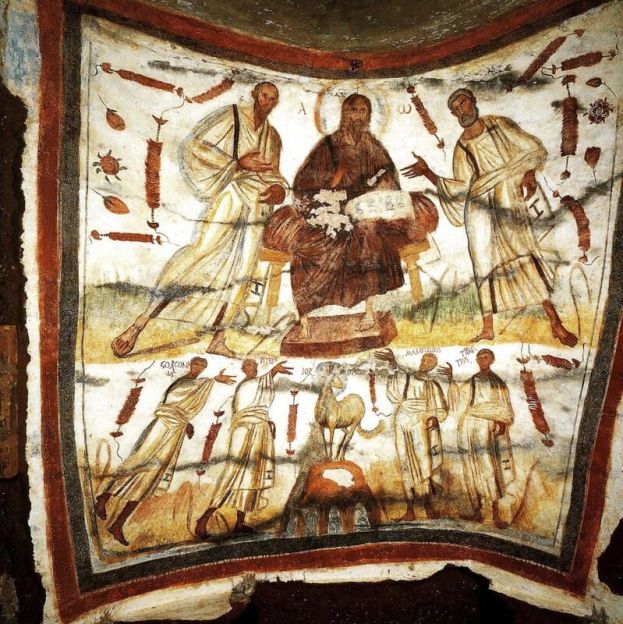 Catacombe Santi Marcellino e Pietro foto Luisa Fabriziani