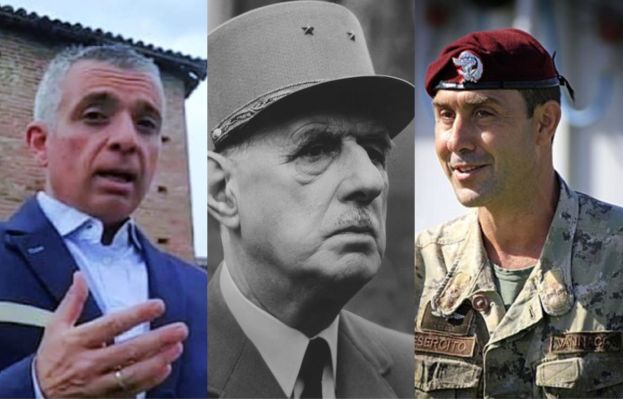 Sforzini, De Gaulle, Vannacci