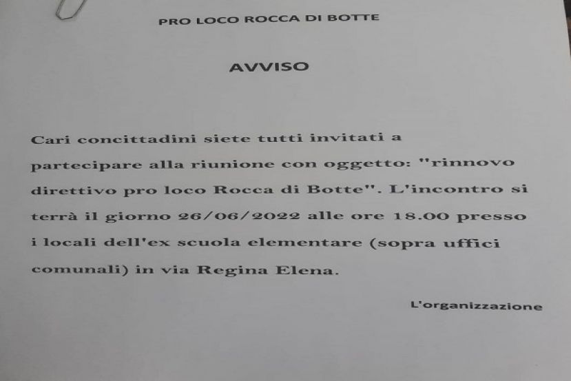 Avviso