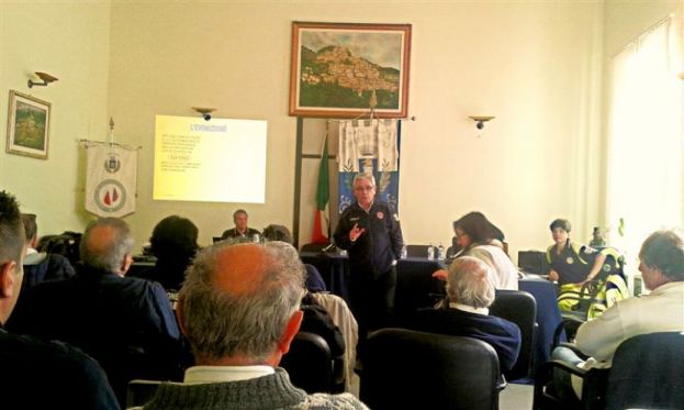 CARSOLI, CONCLUSOSI CON SUCCESSO IL 1° CORSO PER VOLONTARI DELLA PROTEZIONE CIVILE
