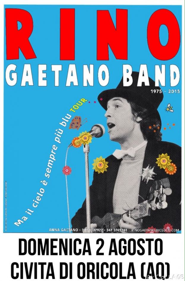 LA RINO GAETANO BAND ARRIVA A CIVITA DI ORICOLA