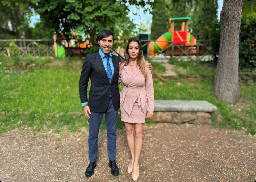 Mirko Mascioli con Daniela Fazzolari,