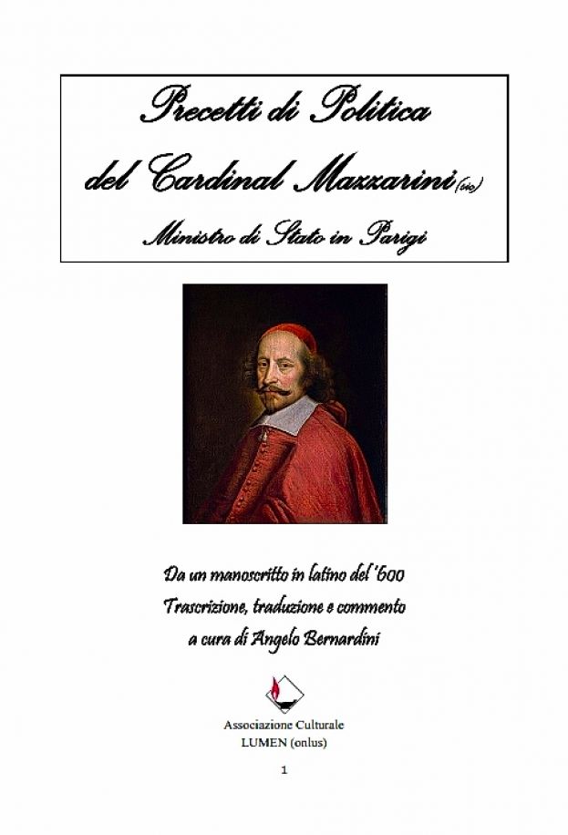 Precetti di politica del Cardinale Mazzarino