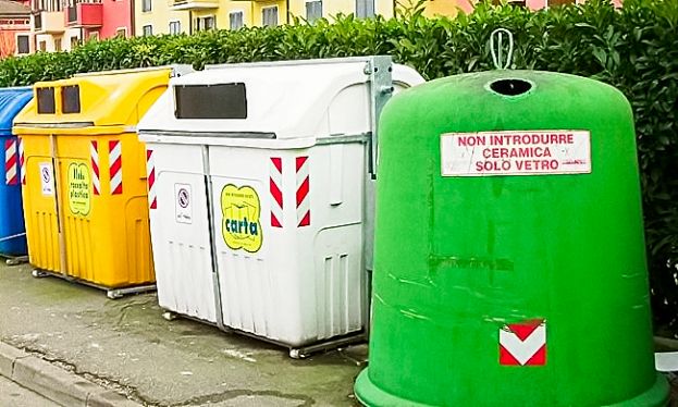 Tradizionale Campana di Raccolta Vetro