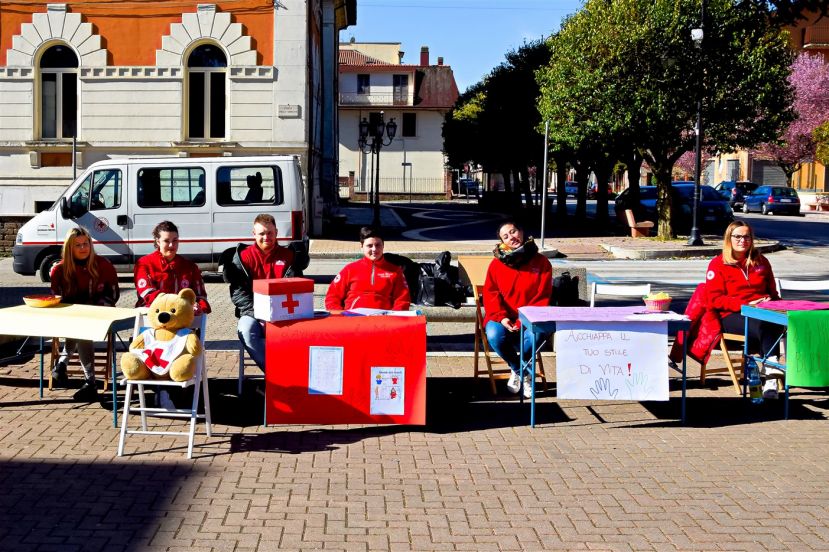 I Giovani della Croce Rossa di Carsoli