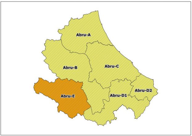 "CODICE GIALLO" PER RISCHIO IDROGEOLOGICO PREVISTO DOMANI 28 OTTOBRE SU CARSOLI E MARSICA