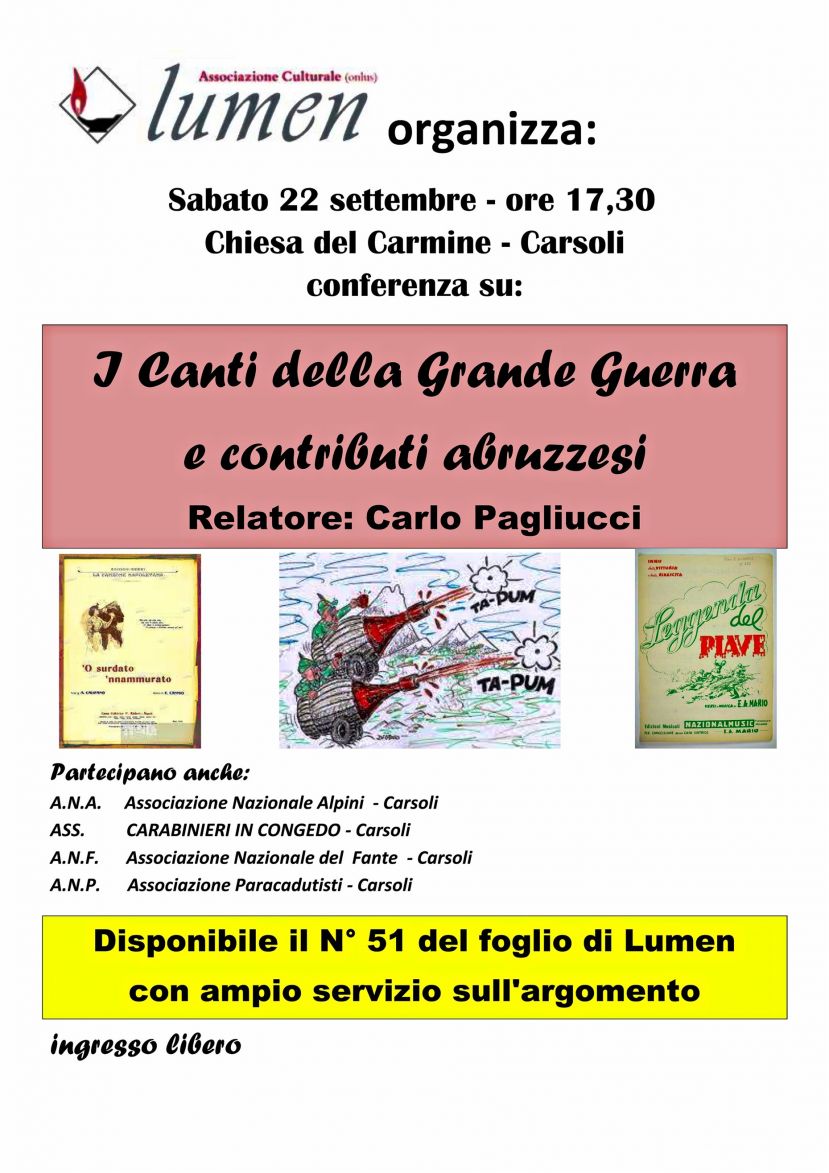 Locandina Evento