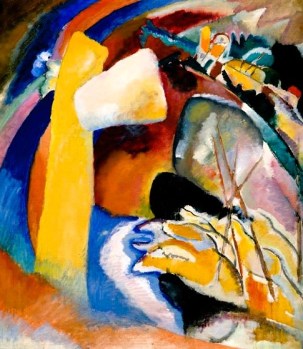 Kandinsky, Study for Painting with White Form