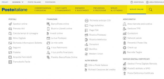 Sito poste.it