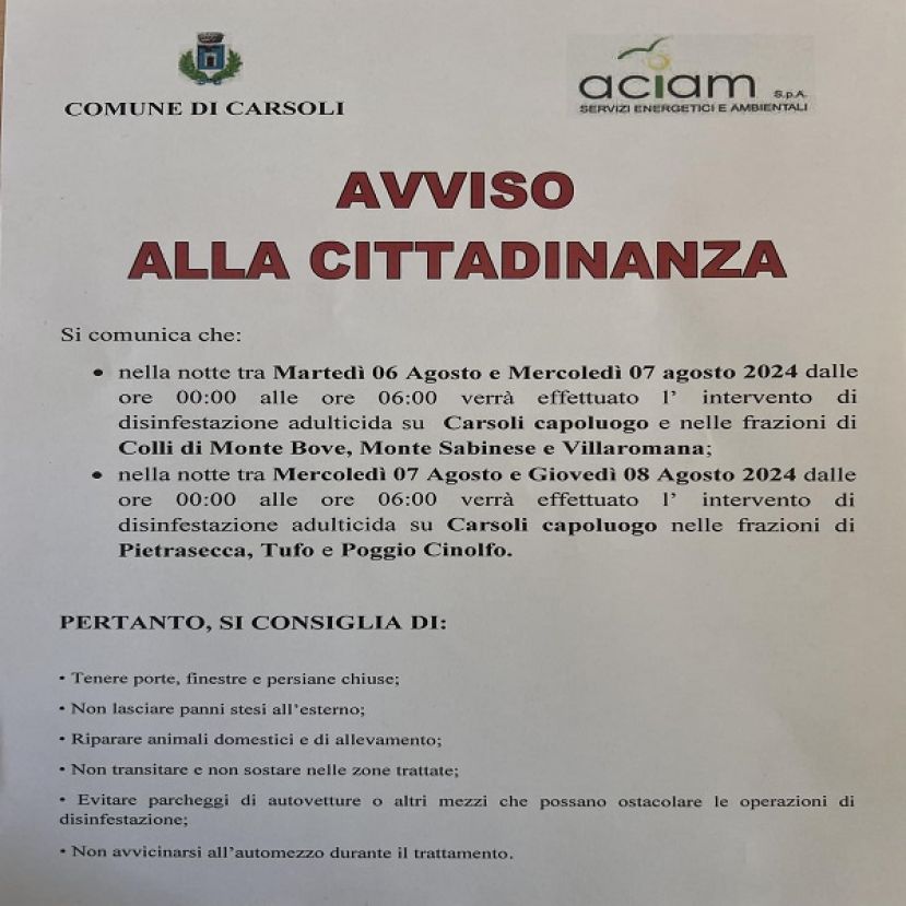 Avviso