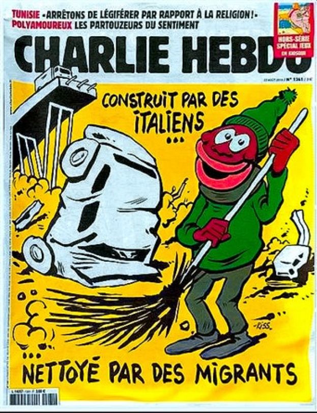 La Vignetta Satirica di Charlie Hebdo