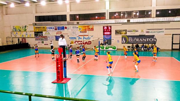 Momenti della partita a Tortoreto